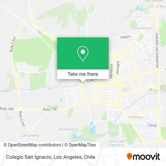 Colegio San Ignacio map