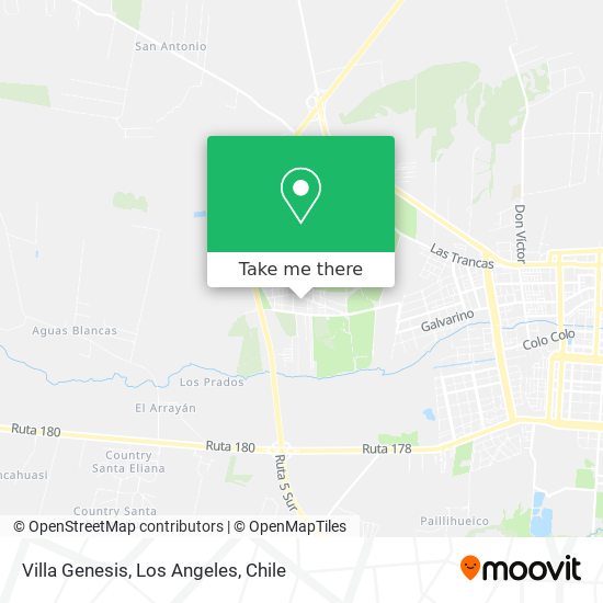 Villa Genesis map