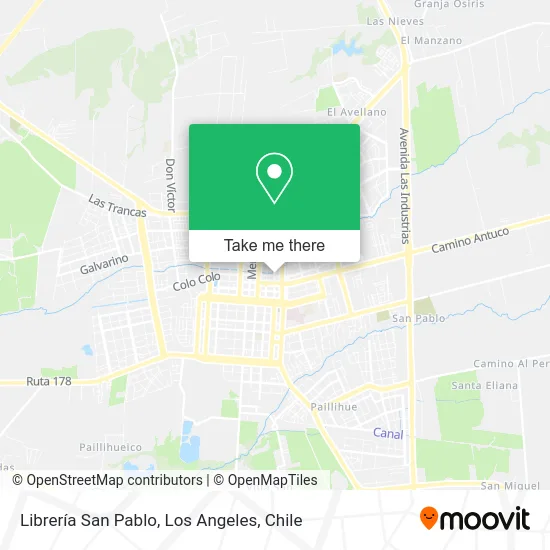 Librería San Pablo map