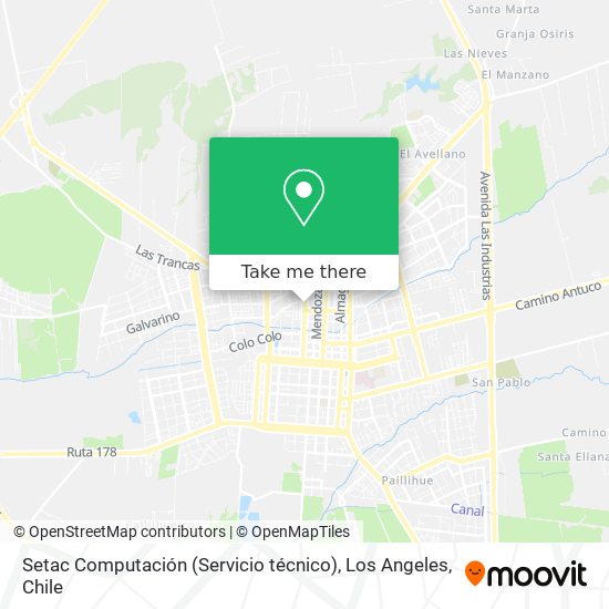 Setac Computación (Servicio técnico) map