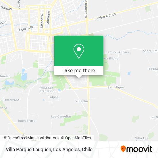 Villa Parque Lauquen map