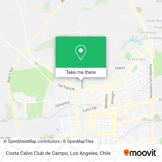Costa Calvo Club de Campo map