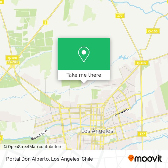 Portal Don Alberto map