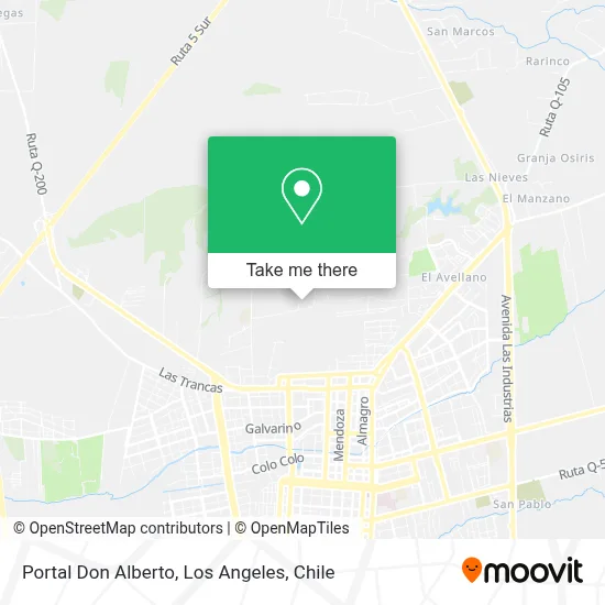 Portal Don Alberto map