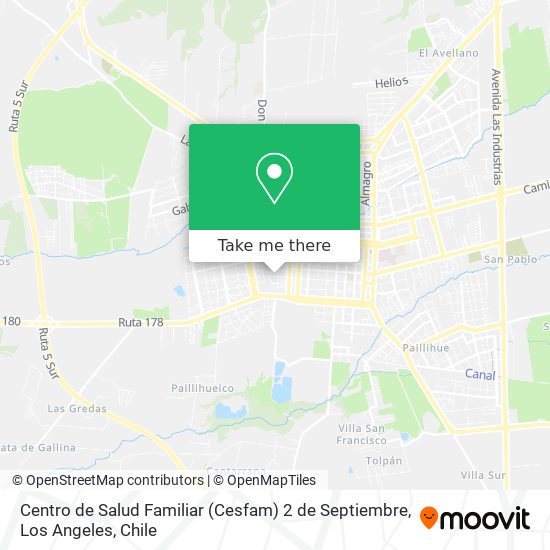 Centro de Salud Familiar (Cesfam) 2 de Septiembre map