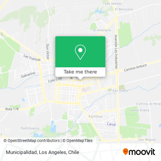 Municipalidad map