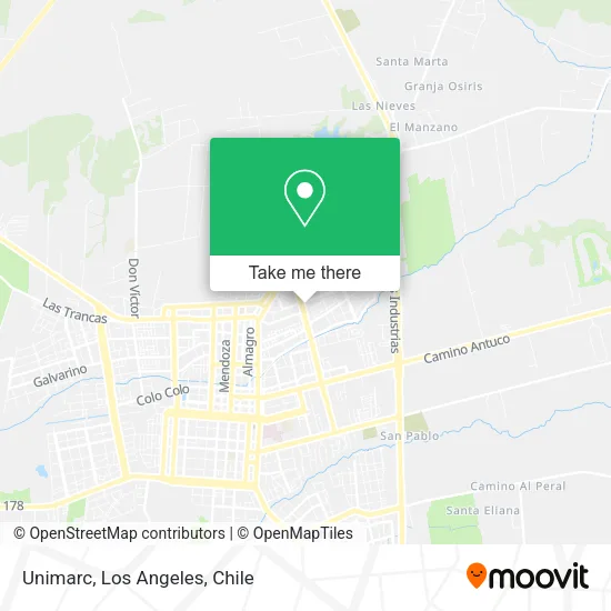 Unimarc map