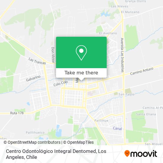 Centro Odontológico Integral Dentomed map