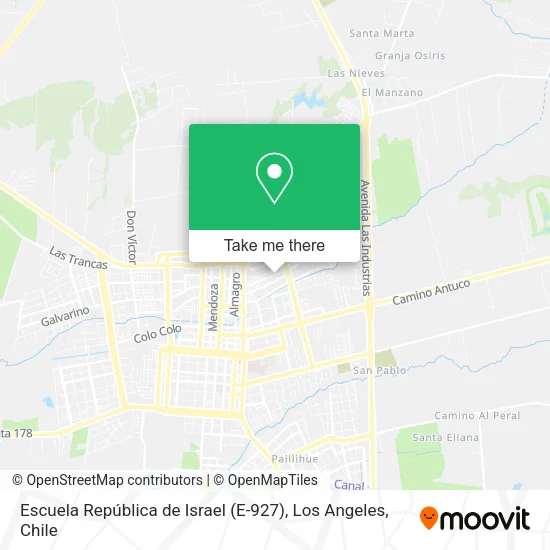 Escuela República de Israel (E-927) map