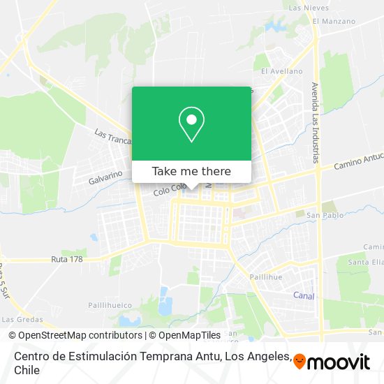 Centro de Estimulación Temprana Antu map
