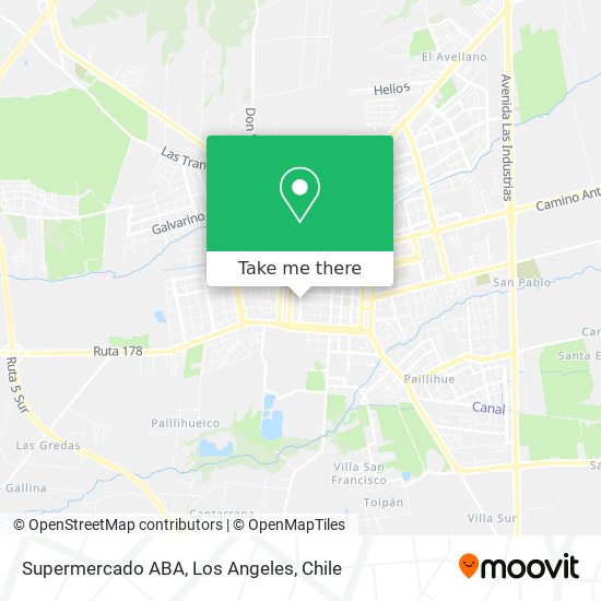 Supermercado ABA map