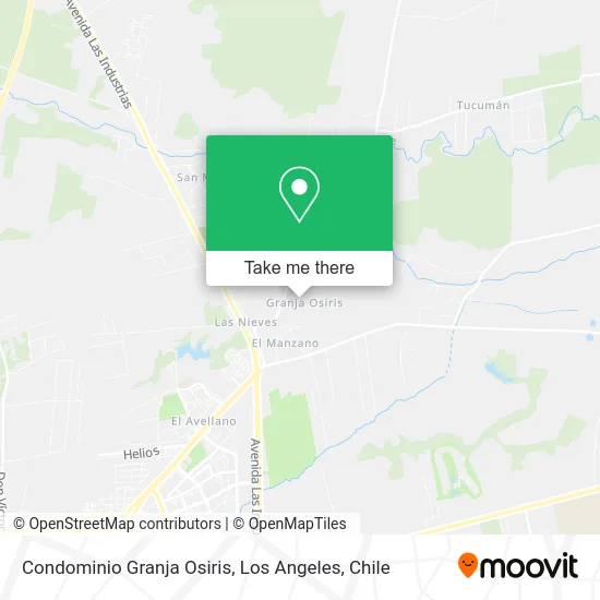 Condominio Granja Osiris map