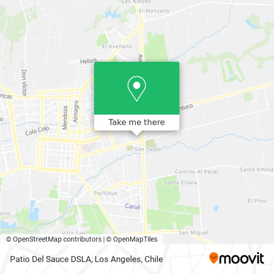 Patio Del Sauce DSLA map