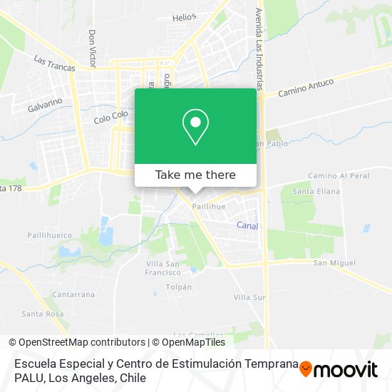 Escuela Especial y Centro de Estimulación Temprana PALU map