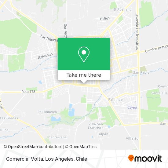 Mapa de Comercial Volta