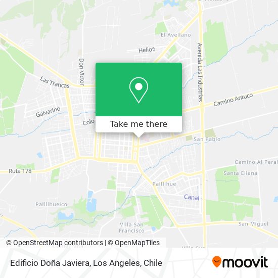 Edificio Doña Javiera map