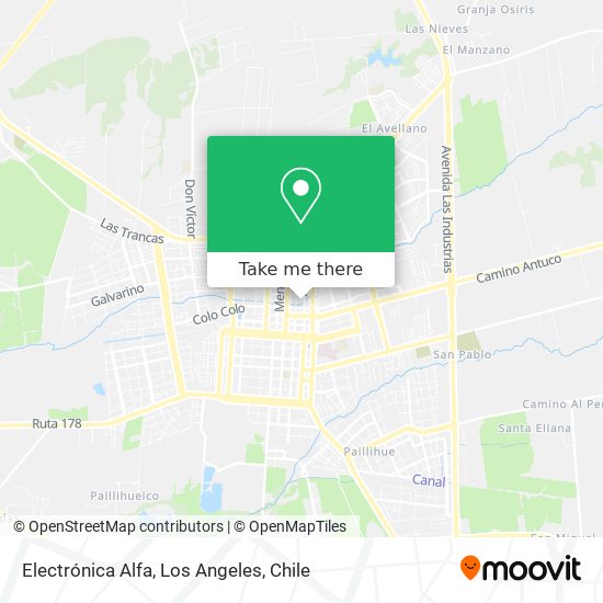 Electrónica Alfa map