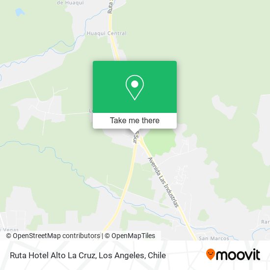 Ruta Hotel Alto La Cruz map