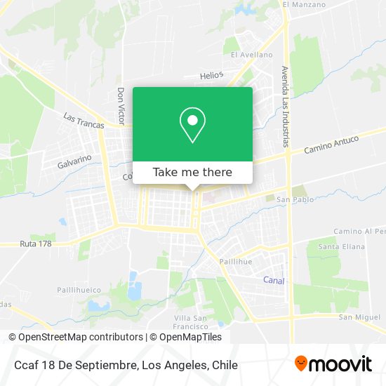 Ccaf 18 De Septiembre map