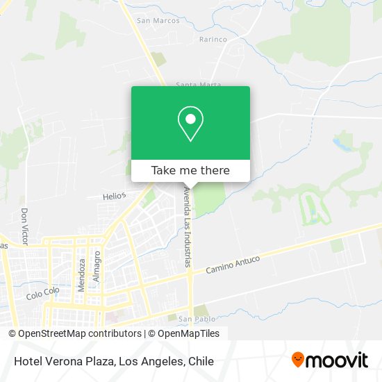 Hotel Verona Plaza map
