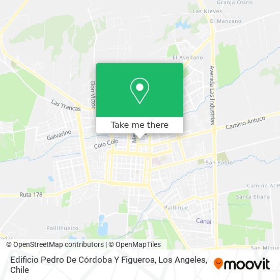 Edificio Pedro De Córdoba Y Figueroa map