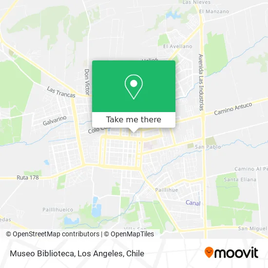 Museo Biblioteca map