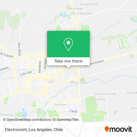 Mapa de Electrocom