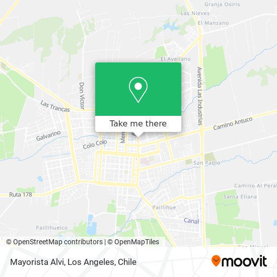 Mayorista Alvi map