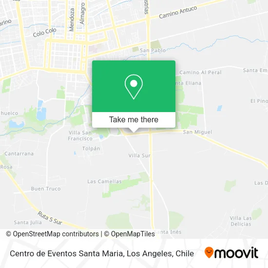 Centro de Eventos Santa Maria map