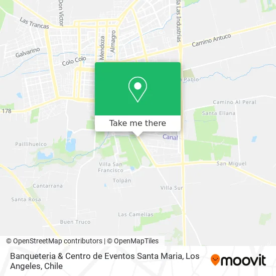 Banqueteria & Centro de Eventos Santa Maria map