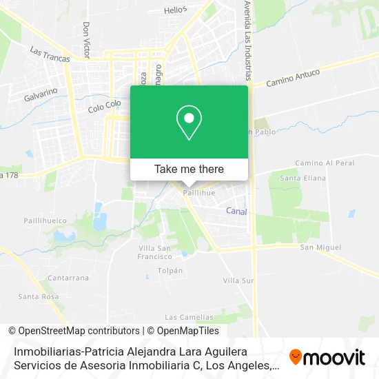 Inmobiliarias-Patricia Alejandra Lara Aguilera Servicios de Asesoria Inmobiliaria C map