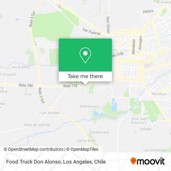 Food Truck Don Alonso map