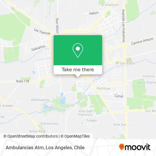 Ambulancias Atm map