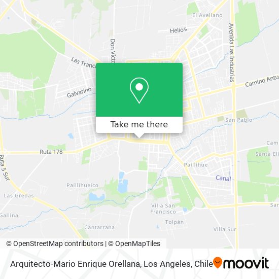 Mapa de Arquitecto-Mario Enrique Orellana