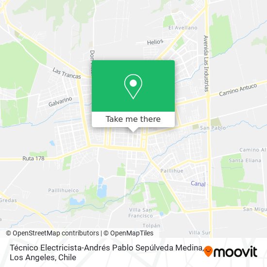 Técnico Electricista-Andrés Pablo Sepúlveda Medina map