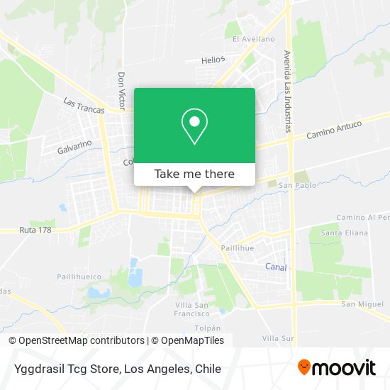 Yggdrasil Tcg Store map