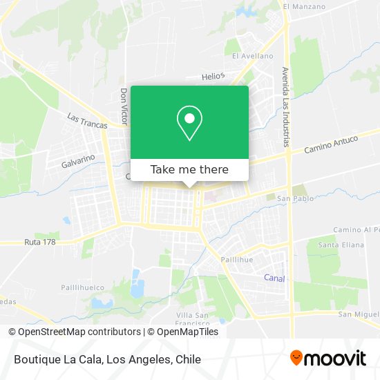 Boutique La Cala map