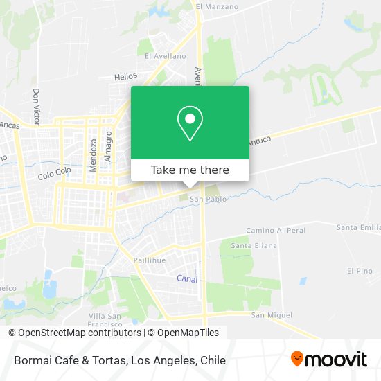 Bormai Cafe & Tortas map