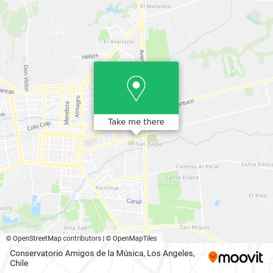 Conservatorio Amigos de la Música map
