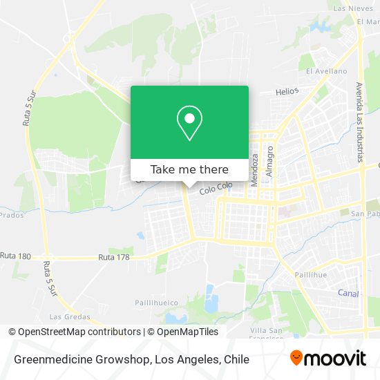 Greenmedicine Growshop map