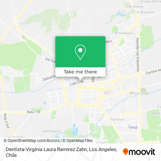 Dentista-Virginia Laura Ramírez Zahn map