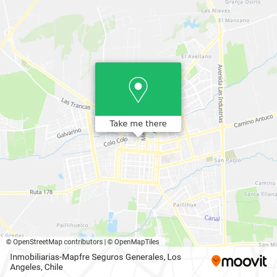 Inmobiliarias-Mapfre Seguros Generales map
