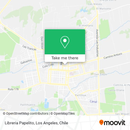 Libreria Papelito map