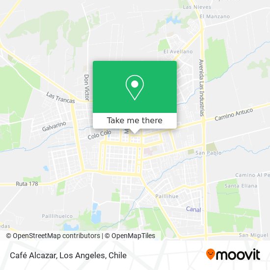 Café Alcazar map