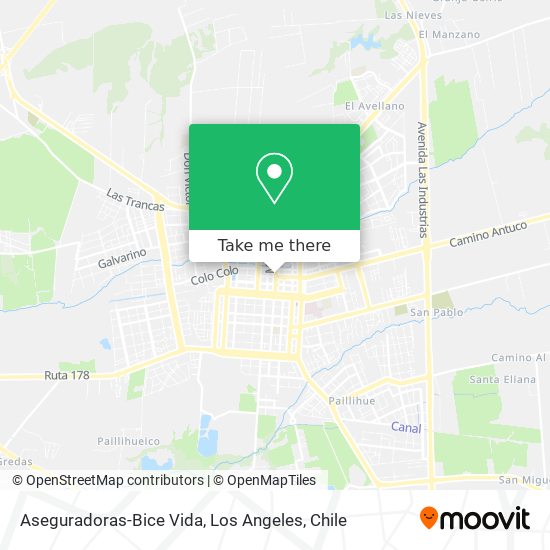 Aseguradoras-Bice Vida map