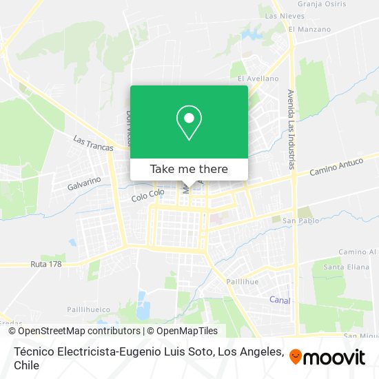 Mapa de Técnico Electricista-Eugenio Luis Soto
