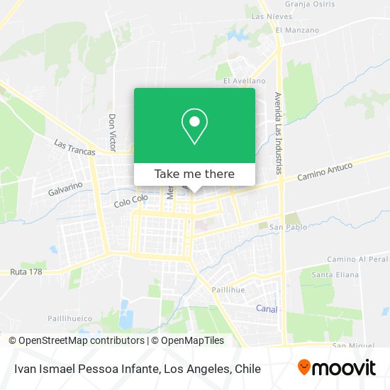 Ivan Ismael Pessoa Infante map