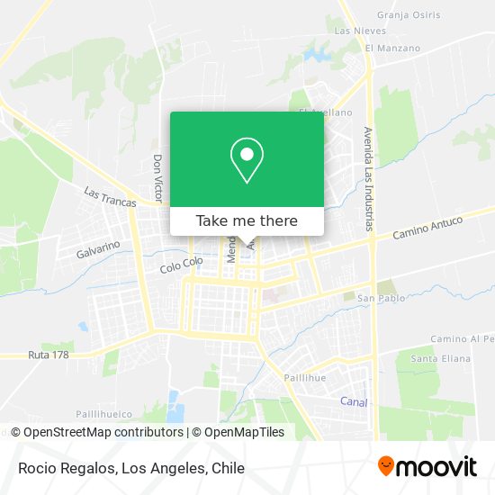 Rocio Regalos map