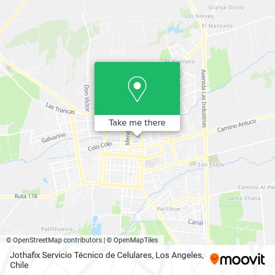 Jothafix Servicio Técnico de Celulares map