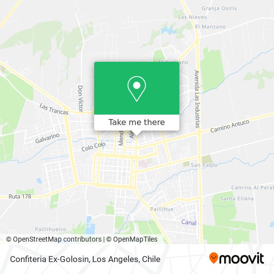 Confiteria Ex-Golosin map